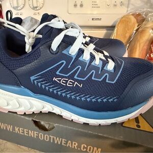 NIB KEEN Utility Arvada Carbon Toe Work Safety Shoes Women’s 5.5W